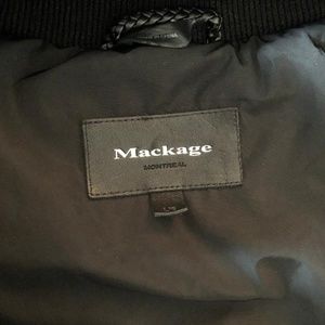 Black Women's Mackage Winter Coat